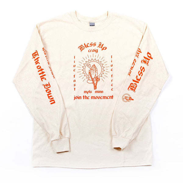 Bless Up Throttle Down Long Sleeve