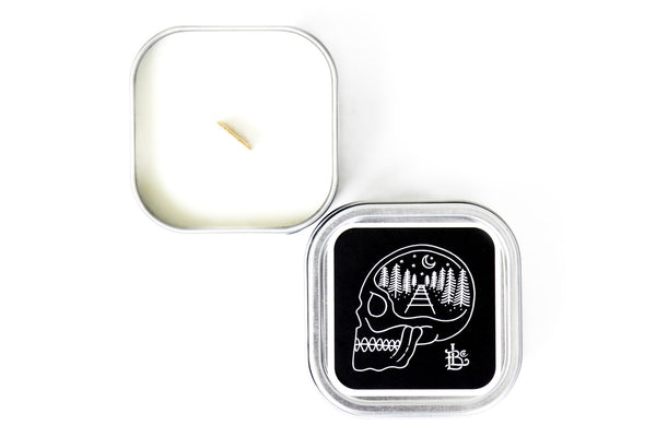 Lucky Bastard Company Goin' Home Travel Candle